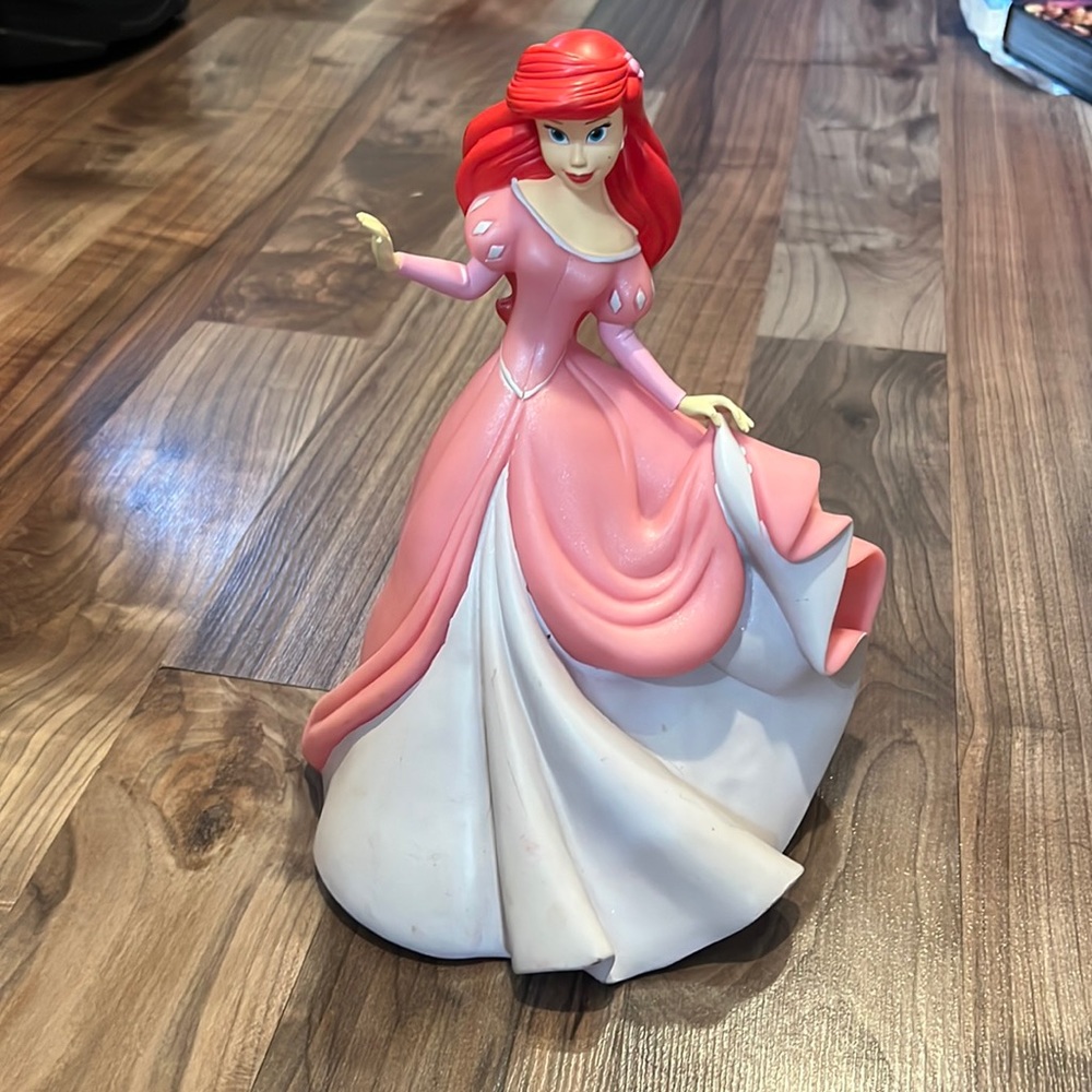 THE LITTLE MERMAID LARGE CAKE TOPPER BANK PRINCESS DECORATION CENTERPIECE ARIEL